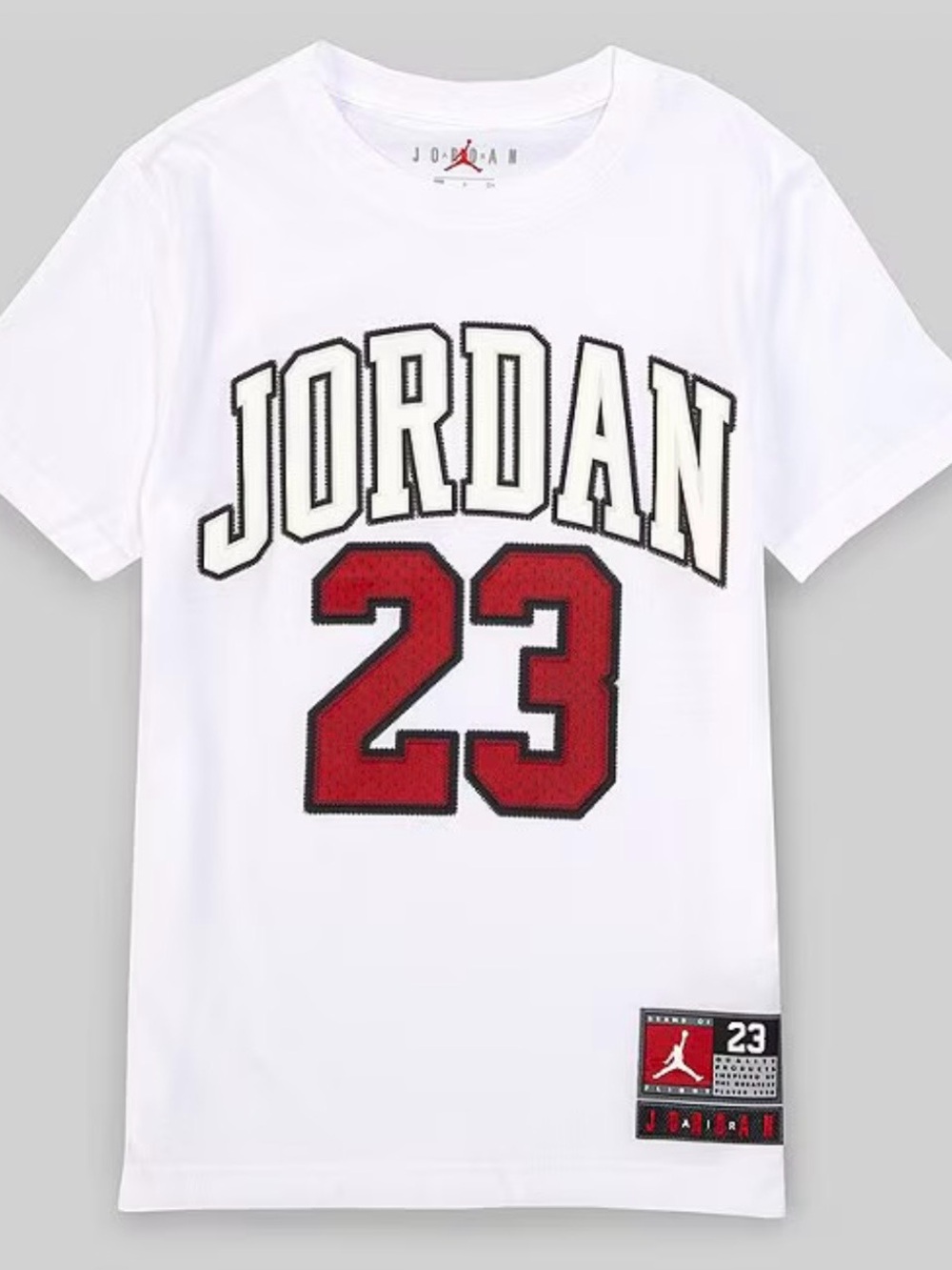Jordan Kids' White 'Jordan 23' Graphic Tee